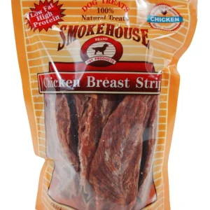Smokehouse Chicken Breast Strips 8oz reseal bag
