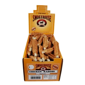 Smokehouse Chicken Kabobs Bulk 1/2 Shelf Display Box 70ct