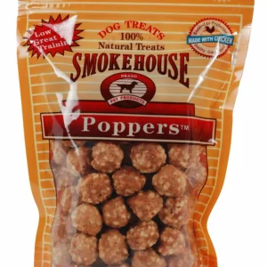 Smokehouse Chicken Poppers 8oz reseal bag