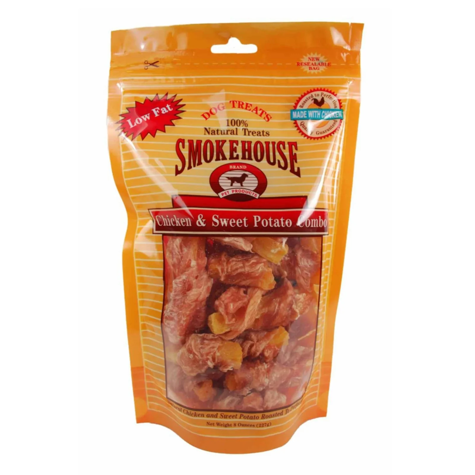 Smokehouse Chicken & Sweet Potato 8oz Reseal Bag