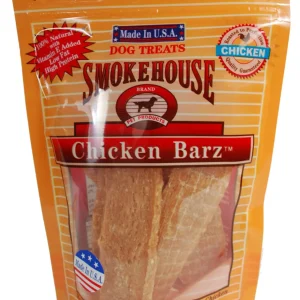 Smokehouse USA Made Chicken Barz 4oz reseal bag