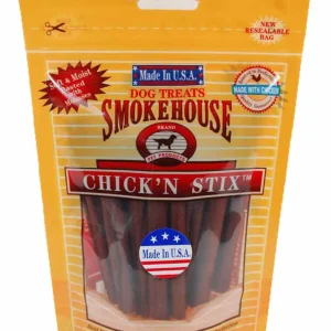 Smokehouse USA Made Chicken Stix 4oz reseal bag