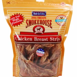 Smokehouse USA Made Chicken Strips Dog Treat, 16 oz
