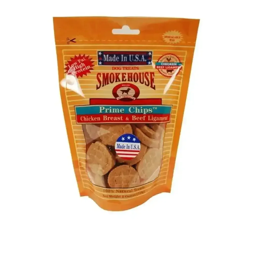 Smokehouse USA Made Prime Chips Chicken & Beef Dog Treat