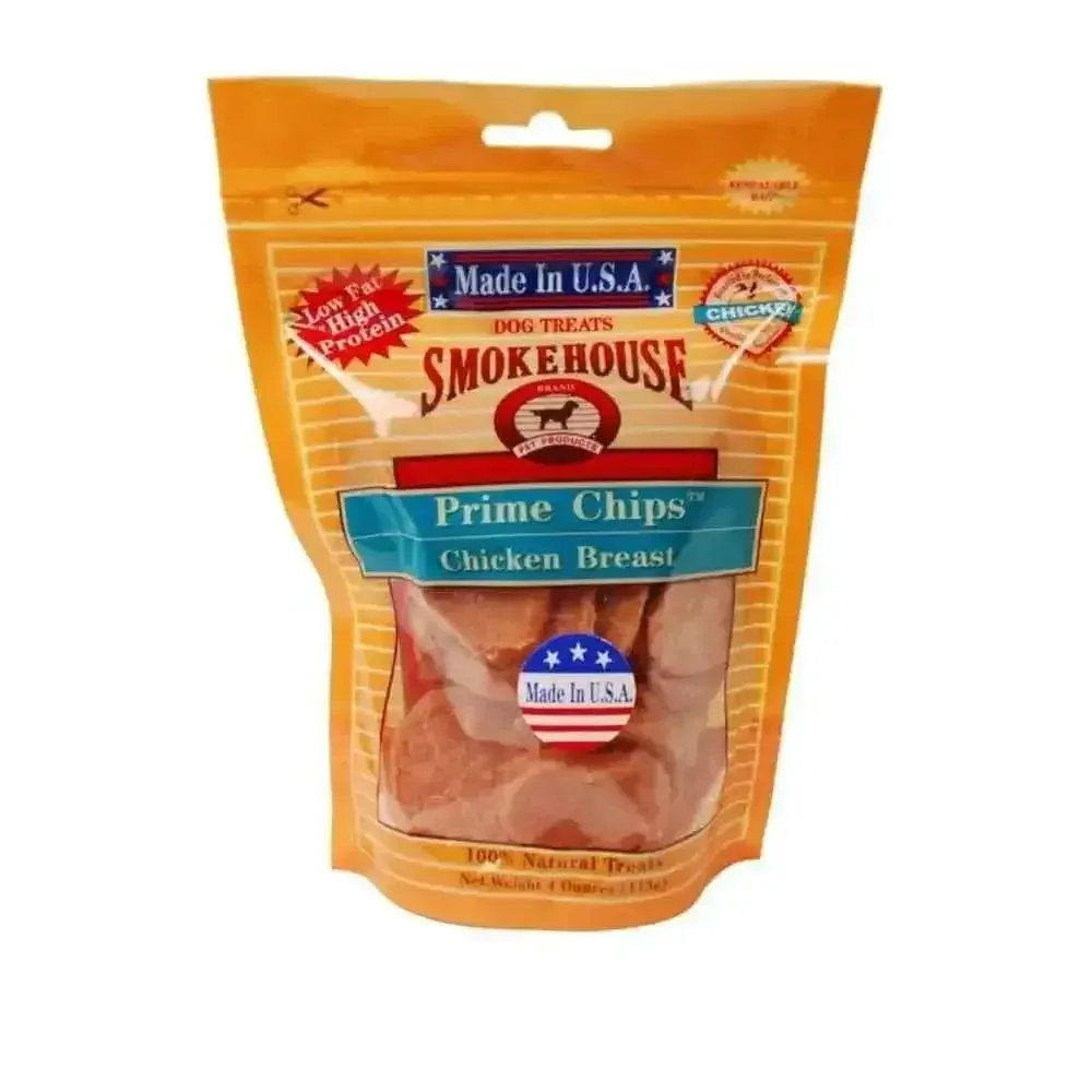Smokehouse USA Made Prime Chips Chicken Dog Treat