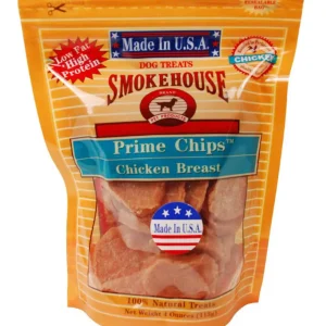 Smokehouse USA Made Prime Chips Dog Treat Chicken 1ea/4 oz