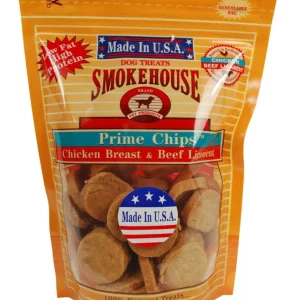 Smokehouse USA Made Prime Chips Dog Treat Chicken & Turkey 1ea/16 oz