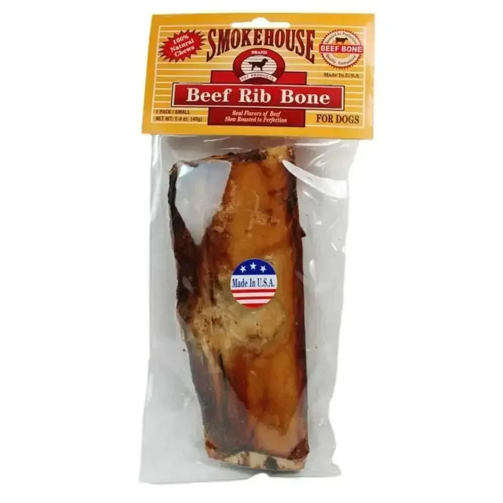 Smokehouse USA Made Rib Bone Dog Chew