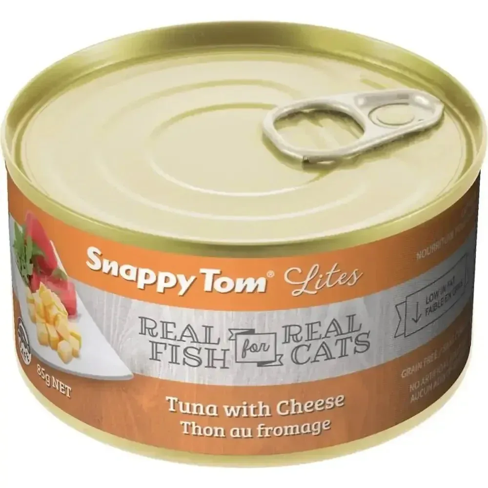 Snappy Tom Lites Tuna with Cheese Canned Cat Food