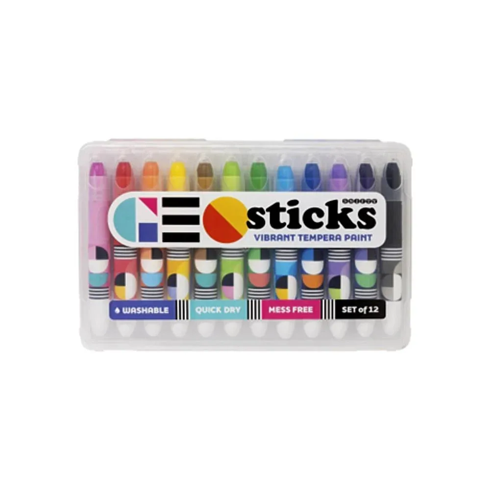 Snifty Geo Bright Tempera Paint Sticks