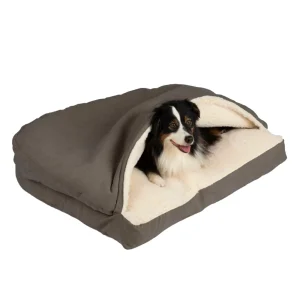 Snoozer® Luxury Microsuede Rectangle Cozy Cave® Dog Bed
