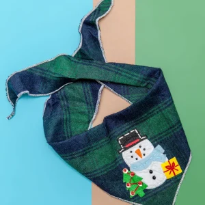 Snowman Howliday Dog Bandana <>