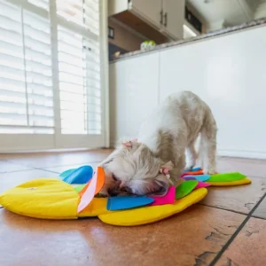 Snuffle Mat Puzzle Pad for Dogs - Interactive Feeding & Foraging Enrichment Dog Toy