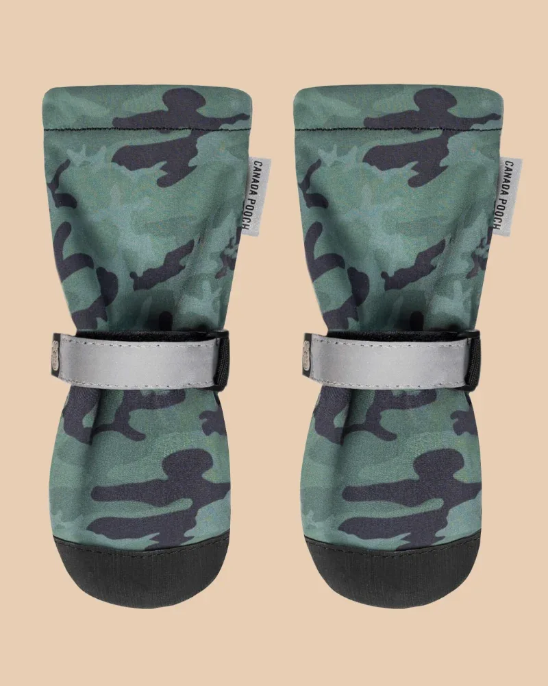 Soft Shield Dogs Boots in Camo