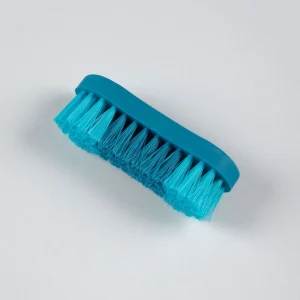 Soft-Touch Hoof Brush Med Blue & Peacock
