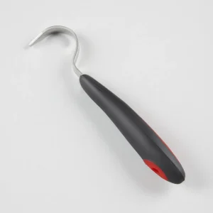 Soft-Touch Hoof Pick Black & Red