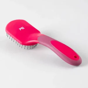 Soft-Touch Mane & Tail Brush Wine & Fuchsia