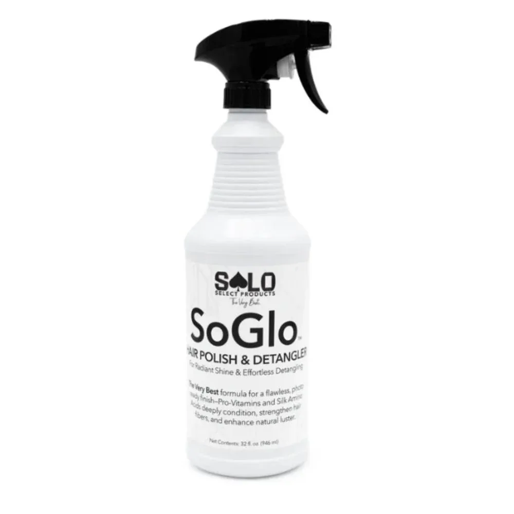 Solo Select Products SoGlo Hair Polish and Detangler 32oz