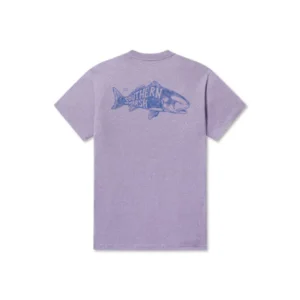 Southern Marsh Men's Engravings Redfish Tee