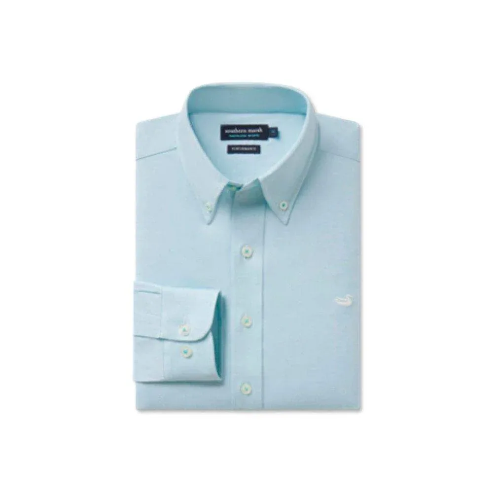 Southern Marsh Men's Oxford Blue Button Down - Image 2
