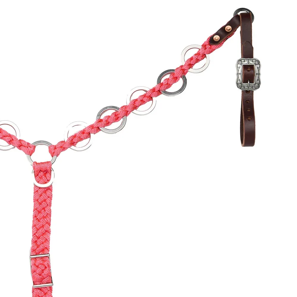 Special C Muletape Pink Mule Tape Silver Ring Breast Collar - Image 2