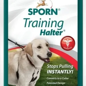 Sporn Original Training Halter for Dogs - Black