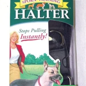 Sporn Original Training Halter for Dogs - Black