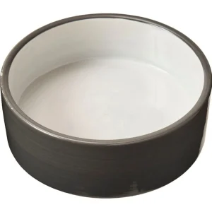 Spot 2 Tone Gray Dog Dish 5in
