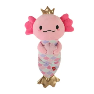 Spot Axolotl Mermaid Dog Toy 10in
