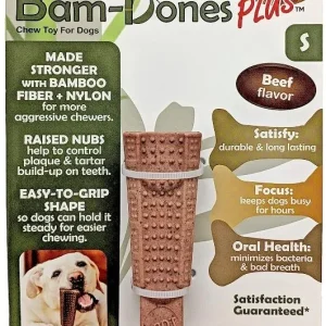 Spot Bambone Plus Beef Dog Chew Toy Small