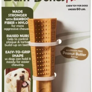 Spot Bambone Plus Peanut Butter Dog Chew Toy Medium