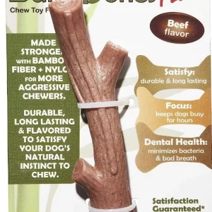 Spot Bambone Plus Stick Beef Dog Chew Toy Medium