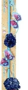 Spot Butterfly and Mylar Teaser Wand Cat Toy - Assorted Colors