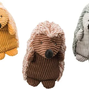 Spot Corduroy Dog Toy Hedgehogs Assorted 8in