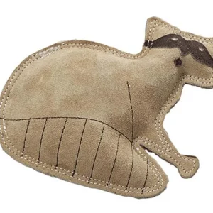 Spot Dura-Fused Leather Dog Toy Raccoon Small
