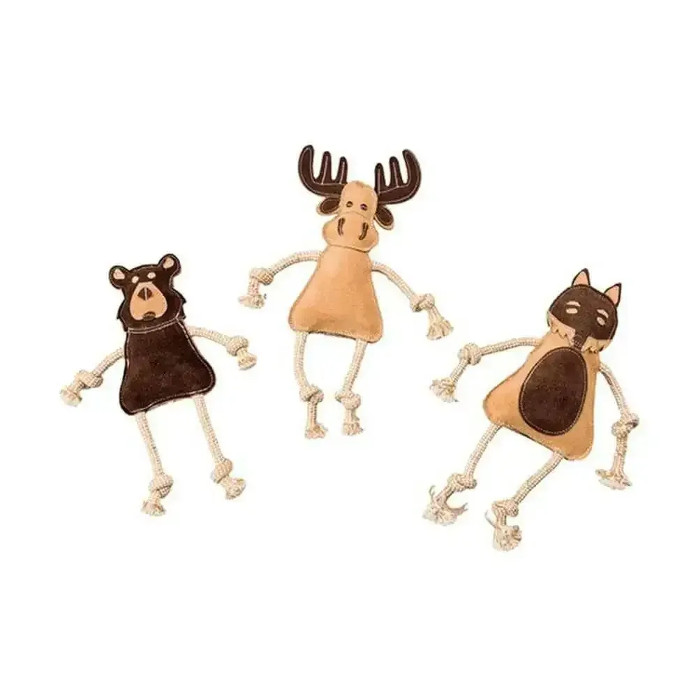 Spot® Dura Fused Leather Forest Dog Toys Assorted Color 14 Inch