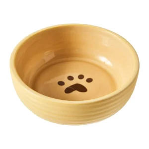 Spot Elegance Dog Bowl Cream, 1ea/5 in