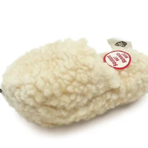 Spot Fleece Dog Toy Slipper 8in