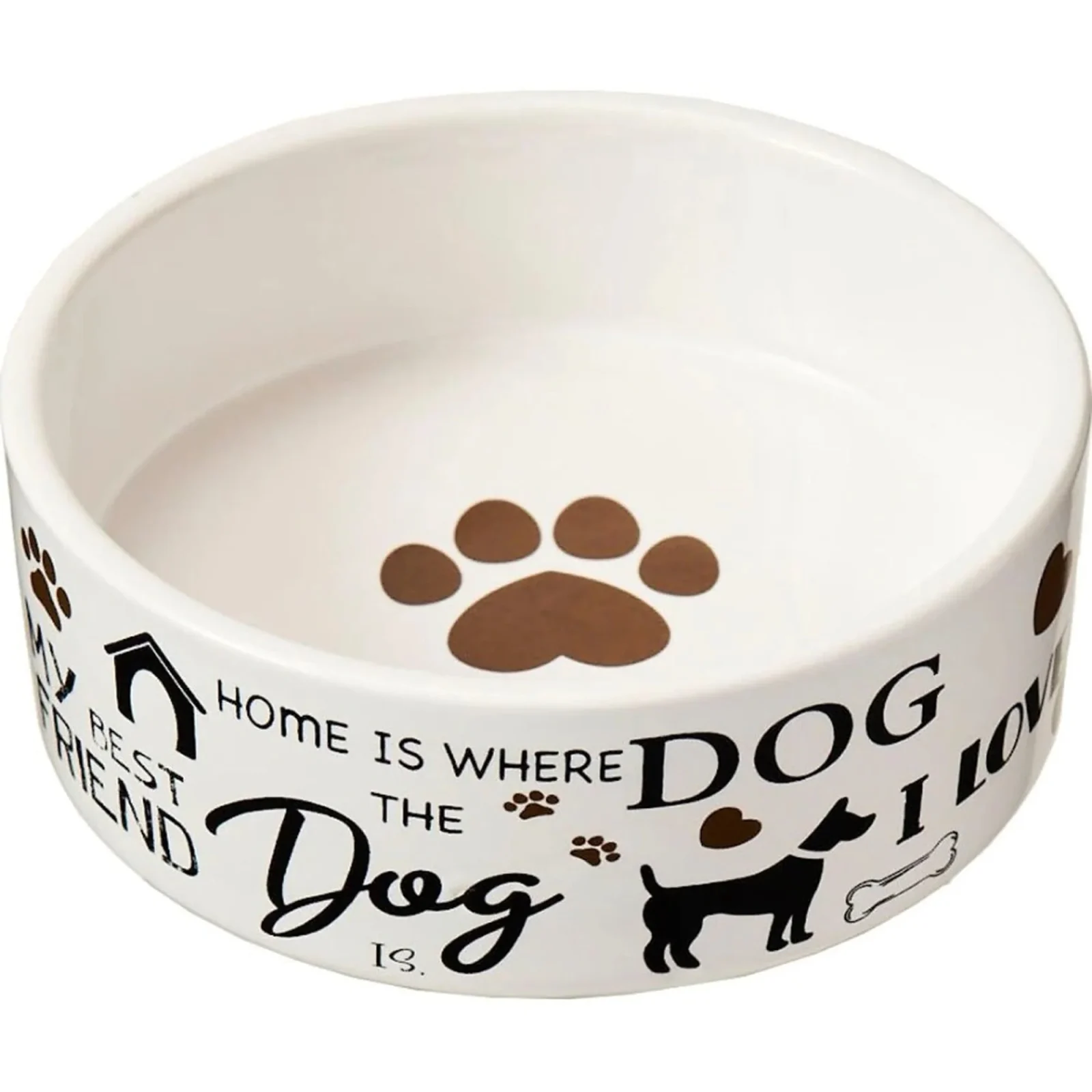 Spot I Love Dogs Dog Dish 5in