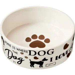 Spot I Love Dogs Dog Dish, 7 in