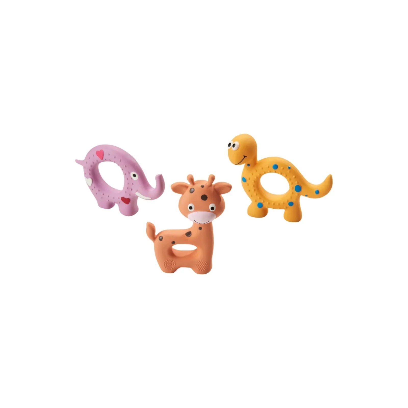 Spot Latex Rings Dog Toy Assorted 5in - Image 2