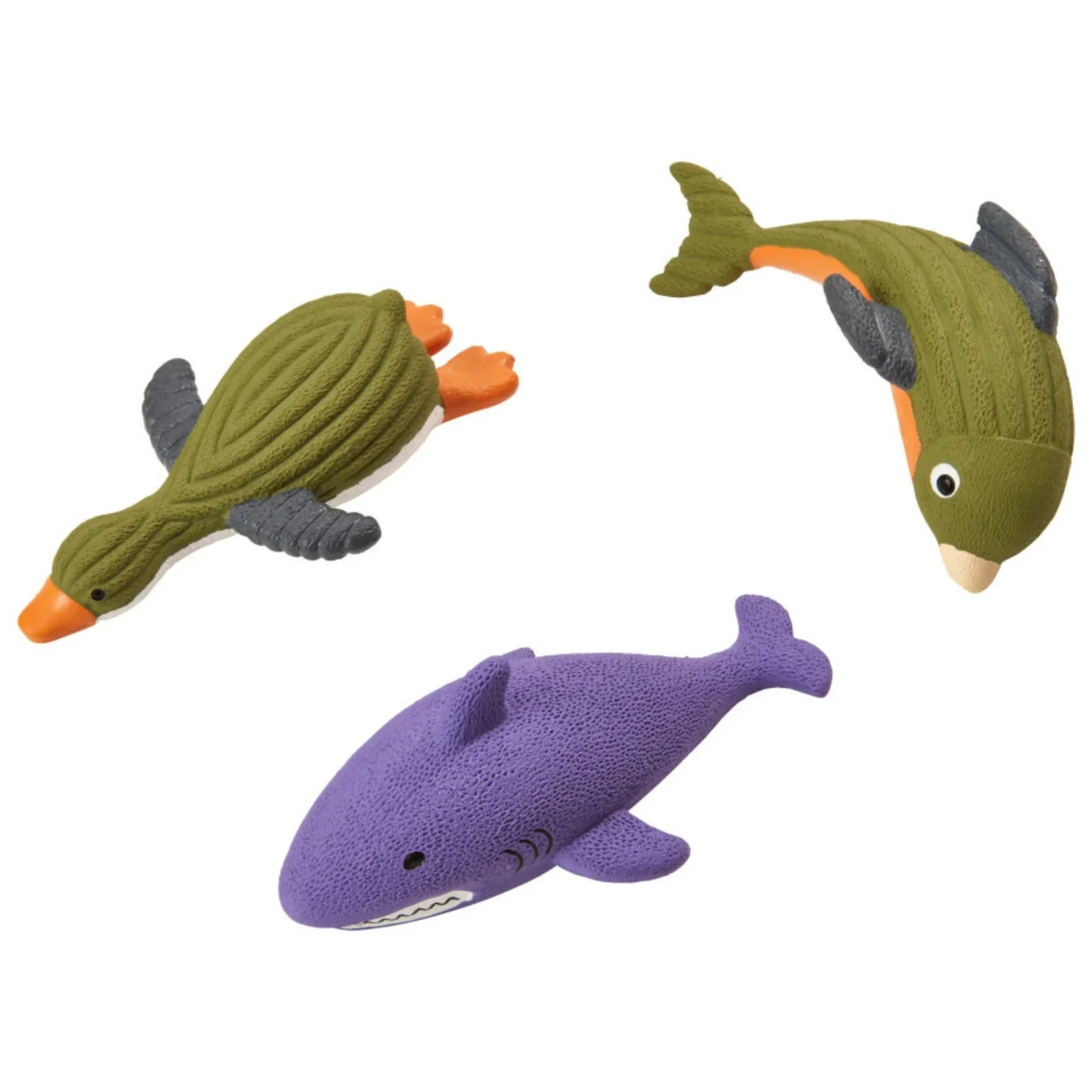 Spot Latex Sea Friends Dog Toy Assorted 8in - Image 2