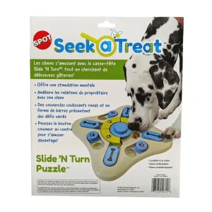 Spot Seek A Treat Slide'n Turn Puzzle Dog Toy
