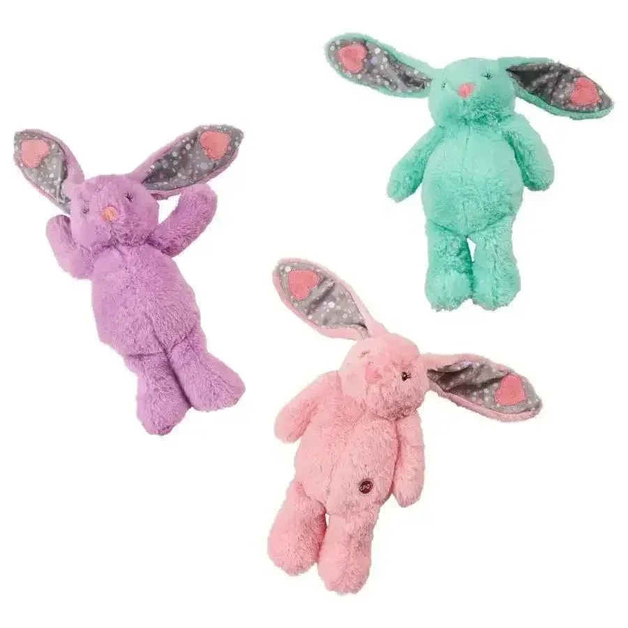 Spot Soothers Heartbeat Bunny Dog Toy Assorted, 12 in