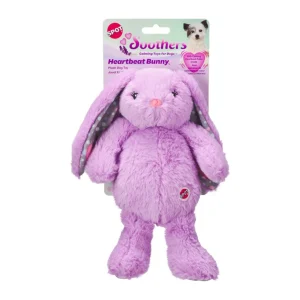 Spot Soothers Heartbeat Dog Toy Bunny 12in