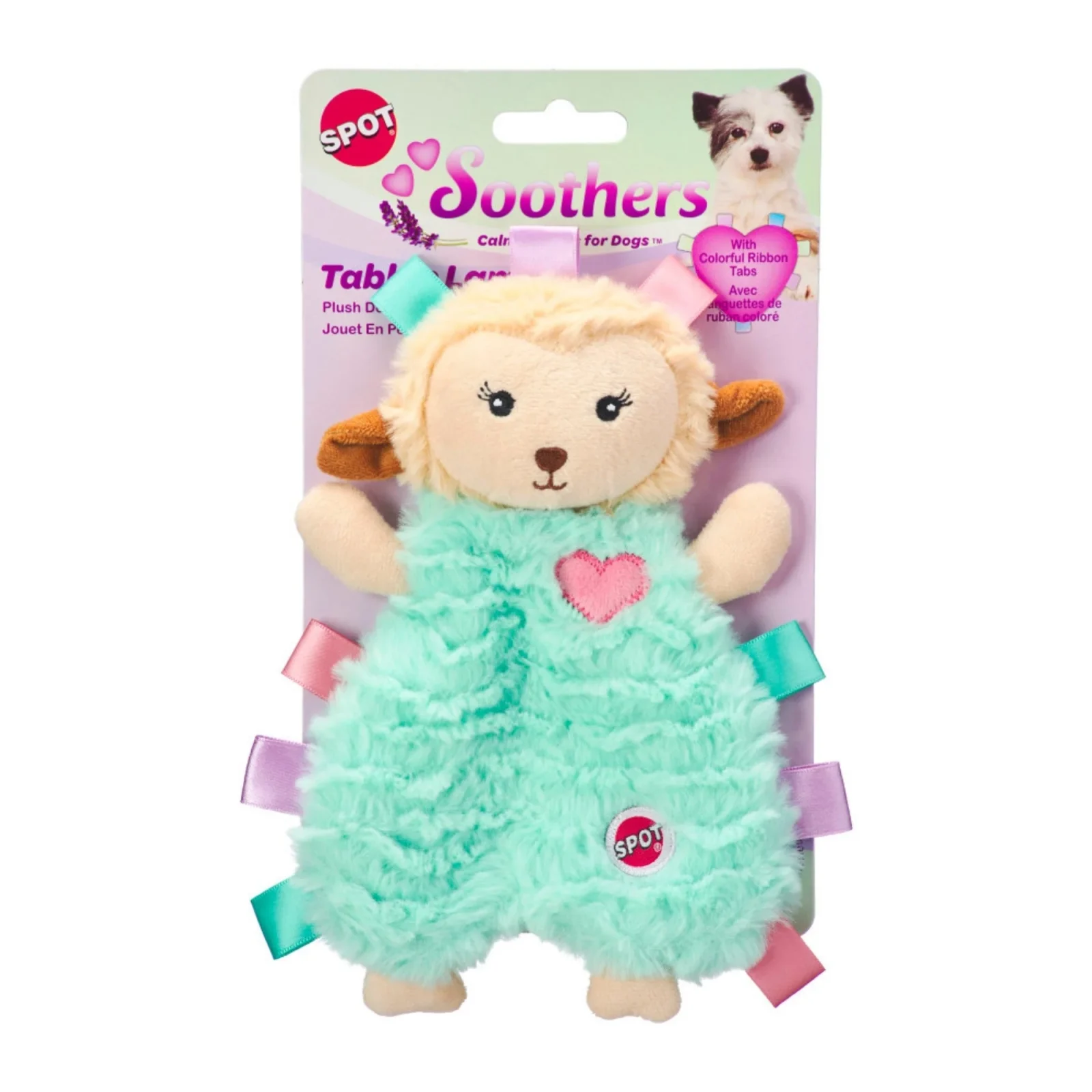 Spot Soothers Tabbie Dog Toy Lambie Assorted 12in