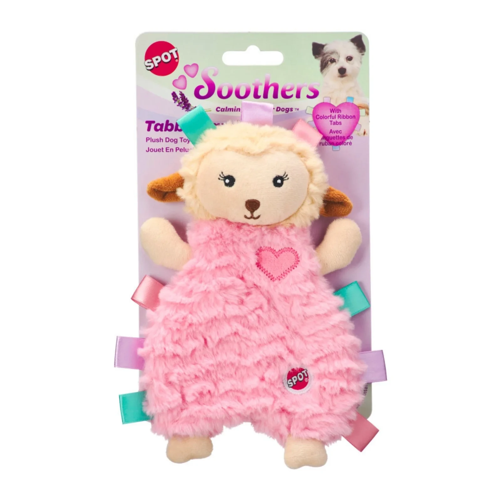 Spot Soothers Tabbie Dog Toy Lambie Assorted 8in