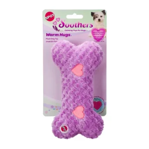 Spot Soothers Warm Hug Dog Toy Bone Assorted 9in