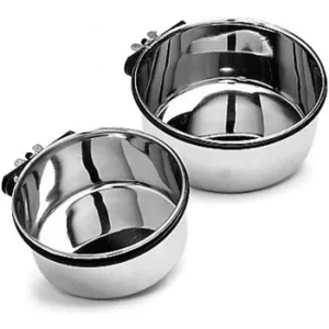 Spot Stainless Steel Coop Cup with Bolt Clamp Silver, 1ea/20 oz