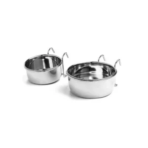 Spot Stainless Steel Coop Cup with Wire Hanger, Silver, 10 oz